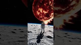 Astronaut on the moon