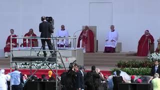 Papa Francesco - Omelia e benedizione Santa Messa di Pentecoste (Stadio Bentegodi) Verona 18/5/24