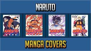 NARUTO MANGA COVERS VOL.1~72 END