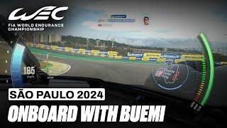 Onboard Lap Sébastien Buemi Toyota Hypercar No.8 I 2024 Rolex 6 Hours of São Paulo I FIA WEC