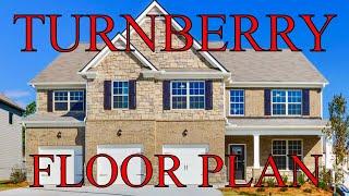 New Construction TURNBERRY Floor Plan In Atlanta, GA