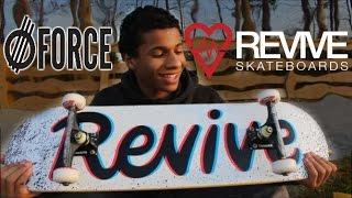 ReVive Skateboards Unboxing Setup and Sesh!