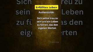 Erfülltes Leben. #inspiration #motivation #mindset