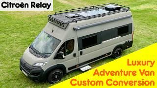 Citroen Relay L4H3 Luxury Adventure Campervan Custom Conversion