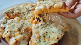 Pizza Teflon dari Roti Tawar Anti Gagal