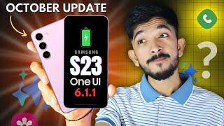 Samsung S23 October Update Review - Camera, Battery and Performance !!