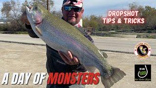 A Day of Monsters at Santa Ana River Lakes (PLUS Dropshot Tips and Tricks)