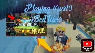 Playing 10vs10 In Bedwars || BedWars Event || #bmgo #blockmango #bedwars #gameplay