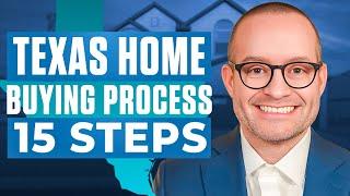 Texas Home Buying Process - 15 Steps