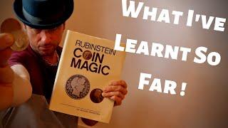 The Book Rubinstein Coin Magic ! My Journey So Far !