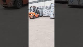 Transfer the dry type transformer for delivery#drytransformer #powersupply #yubian #factory