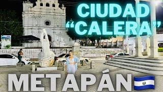 “CIUDAD DE CAL”️️ el ambiente nocturno es interesante en METAPÁN, EL SALVADOR