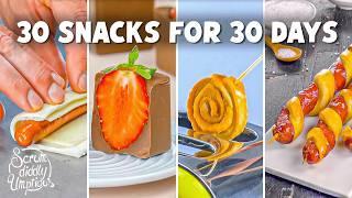 Enjoy A Tasty Snack Every Day Of The Month | Quick, Easy, Sweet, Savory