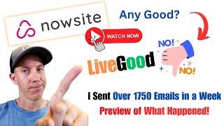 LiveGood Nowsite Results Are In (Does it Work?) Full Review in Description 
