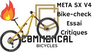 Commencal meta sx v4:bike check, test et critiques