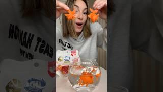 Jelly juice fish totally squish candy bite! #candy