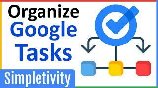 Organize Google Tasks like THIS! (Urgent/Important/Fun Method)