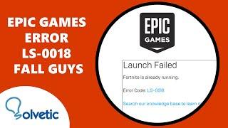 Epic Games Error LS-0018 Fall Guys 