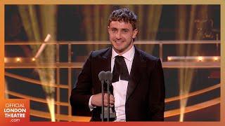 Paul Mescal wins Best Actor | Olivier Awards 2023 with Mastercard