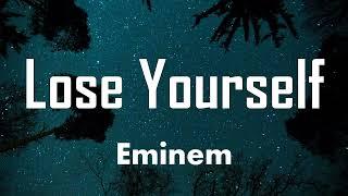 Eminem - Lose Yourself (Movie: 8 Mile; Lyrics) UHD #music #song #lyrics