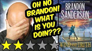 Stormlight Archive: Wind and Truth (spoiler & spoiler free review) by Brandon Sanderson