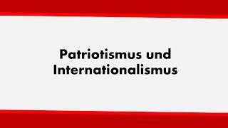 Patriotismus und Internationalismus