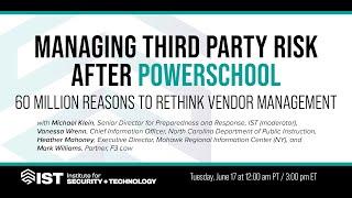 Managing Third Party Risk After PowerSchool: 60 Million Reasons to Rethink Vendor Management