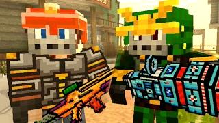 Pixel Gun 3D Let's play - KokaPlay - Пиксель Ган 3Д по сети - Летсплей на русском