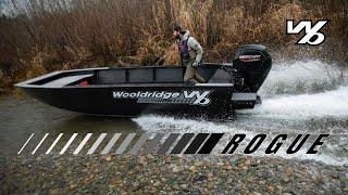 Meet the Rogue! An 18' HDPE plastic boat from Wooldridge Boats.