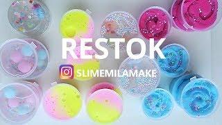 ОБЗОР СЛАЙМОВ НА РЕСТОК// РЕСТОК ОТ SLIMEMILAMAKE//СЛАЙМЕРЫ ИНСТАГРАМ