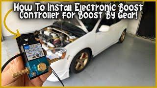 HOW TO INSTALL ELECTRIC BOOST CONTROLLER. TURBO RSX