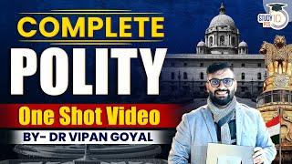 Complete Polity for All State PCS Exams l Polity Marathon Class By Dr Vipan Goyal l StudyIQ PCS