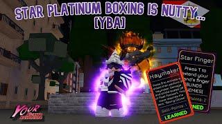 [YBA] Star Platinum Boxing is NUTTY...