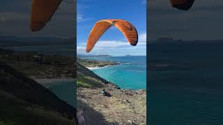 Smooth takeoff on Makapuu #paragliding #hawaii #flying #oahu