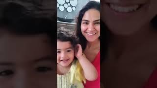 Cuty Rasbhari injoy with Mom | Gaurav Taneja | Ritu Rathee | #Shorts(2)