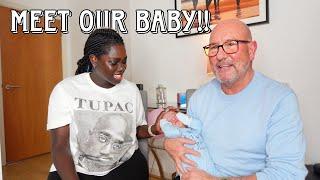 Meet Our Rainbow Baby NAME & FACE REVEAL ! @houseofkeke