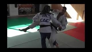 Mixed Judo Fight