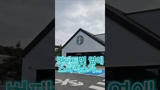 번패티번 버거 먹고 바로 옆에 스타벅스가서 신메뉴 자망코 마시기