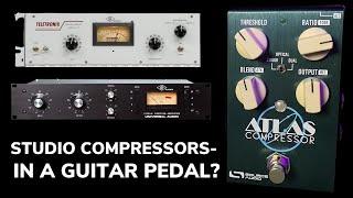 STUDIO QUALITY PEDAL COMPRESSOR! SOURCE AUDIO ATLAS COMP