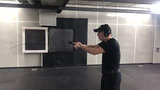 Стрельба с Glock 17 сильной и слабой рукой рукой #практическаястрельба #Glock #стрельба