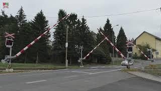 Železniční přejezd Zavidov [P1740] - 8.10.2023 / Czech railroad crossing