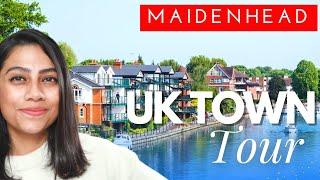 Life in a UK Town, England | Maidenhead Tour | Explore a Typical UK Town