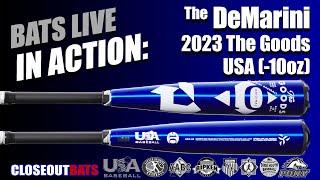 HITTING: DeMarini WBD2359010 The Goods USA 10oz 2023