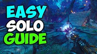 BO6 Zombies - NEW EASY SOLO THE TOMB EASTER EGG GUIDE! (Easy Method Full Walkthrough)