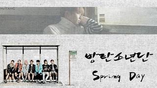 [韓中字|認聲]  防彈少年團 - 春日(BTS - Spring Day/방탄소년단 - 봄날)