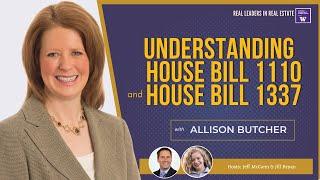 Understanding House Bill 1110 and House Bill 1337 with Allison Butcher