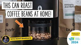 Meet Bunafr: The World's First Smokeless At Home Coffee Roaster | CES 2024 LIVE