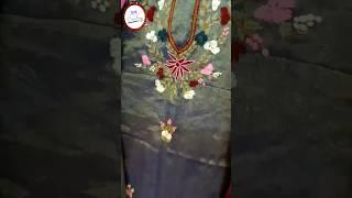 SM Creation Hand embroidery work tissue dress material