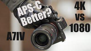 Surprising!! Sony A7IV 1080 vs 4K.