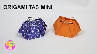 Cara Membuat Tas Mini dari Kertas Origami | Kerajinan Tangan Origami